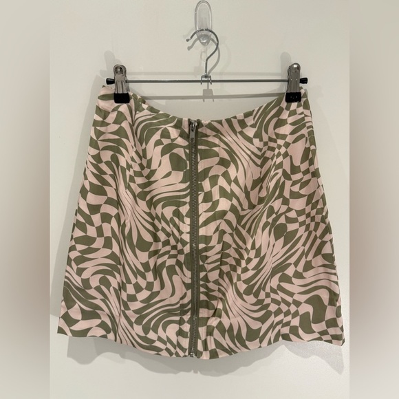 For Love And Lemons Nomi Green Pink Set 2 Pc Size S - Picture 3 of 10